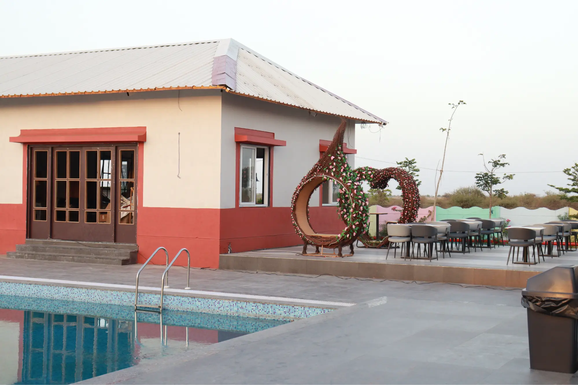 Resort swimming pool